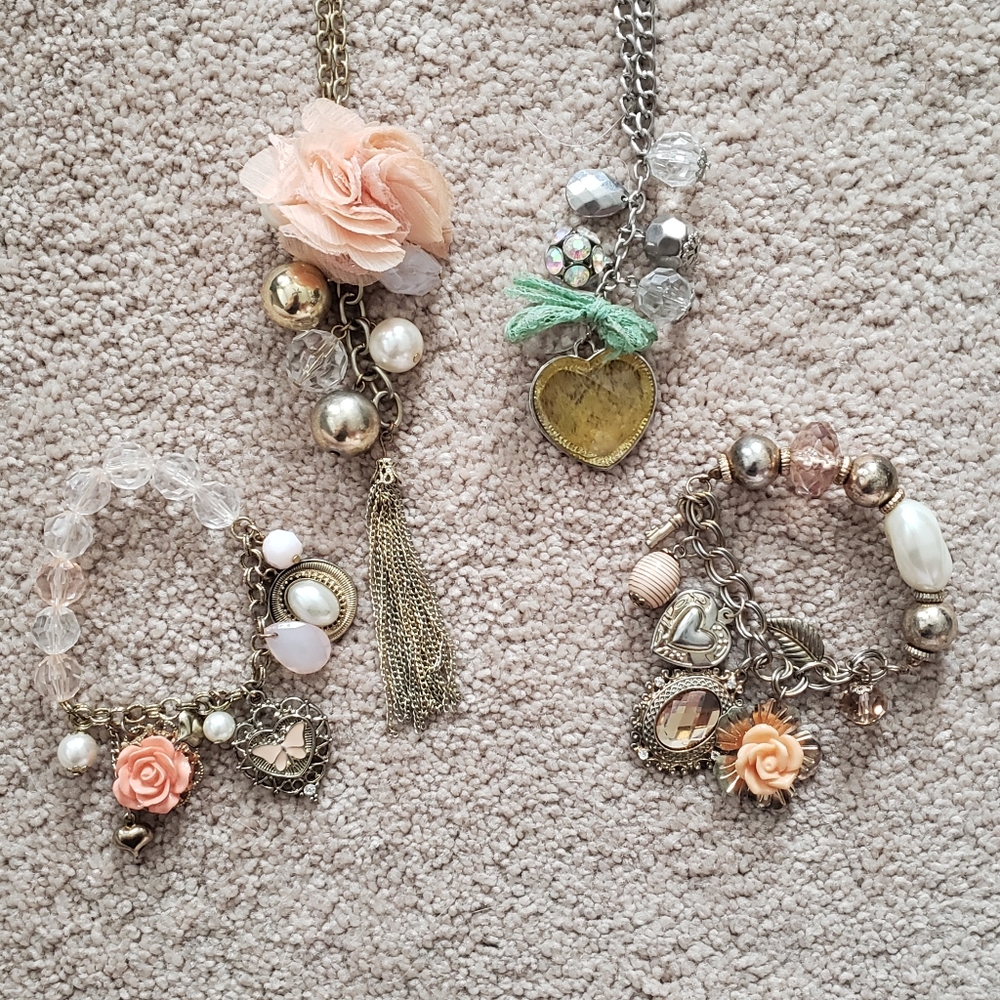 4pc. Charlotte Russe Jewelry Bundle